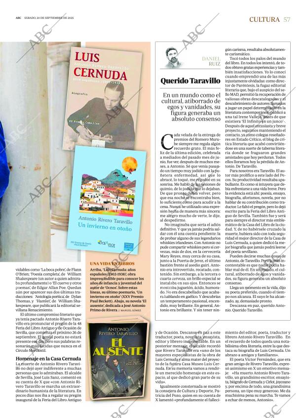 ABC SEVILLA 20-09-2025 página 57