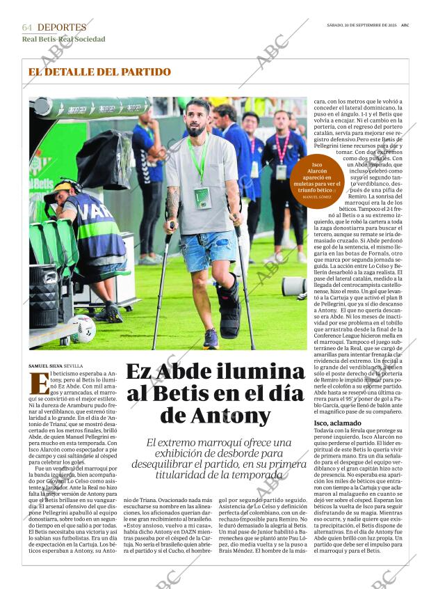 ABC SEVILLA 20-09-2025 página 64