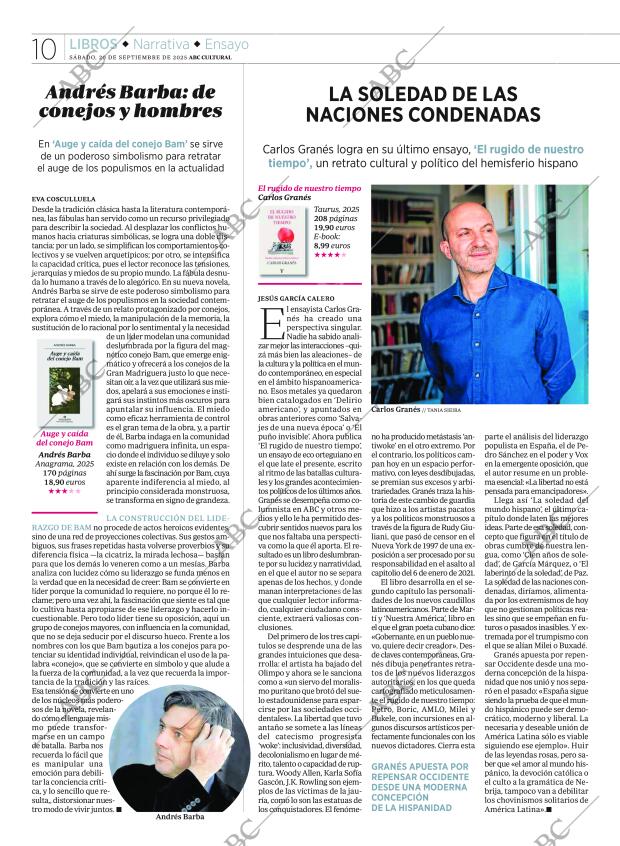 CULTURAL MADRID 20-09-2025 página 10