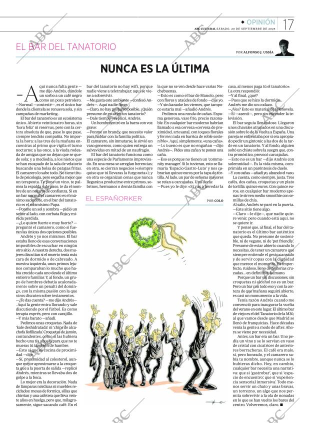 CULTURAL MADRID 20-09-2025 página 17