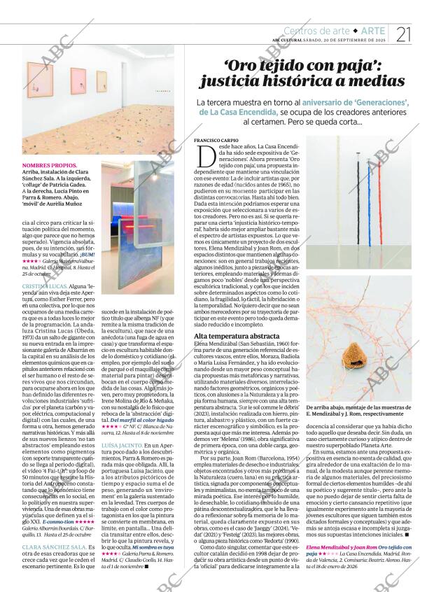 CULTURAL MADRID 20-09-2025 página 21