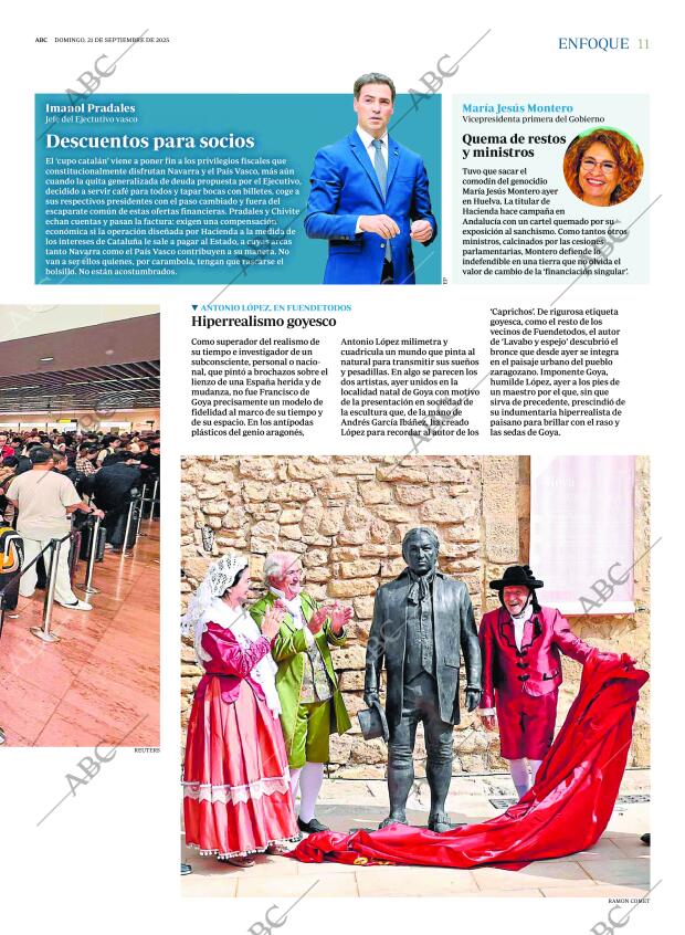 ABC MADRID 21-09-2025 página 11