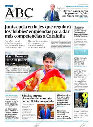 ABC MADRID 21-09-2025 página 2