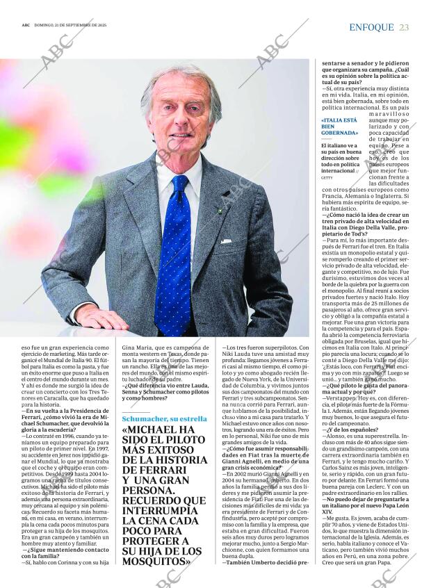 ABC MADRID 21-09-2025 página 23