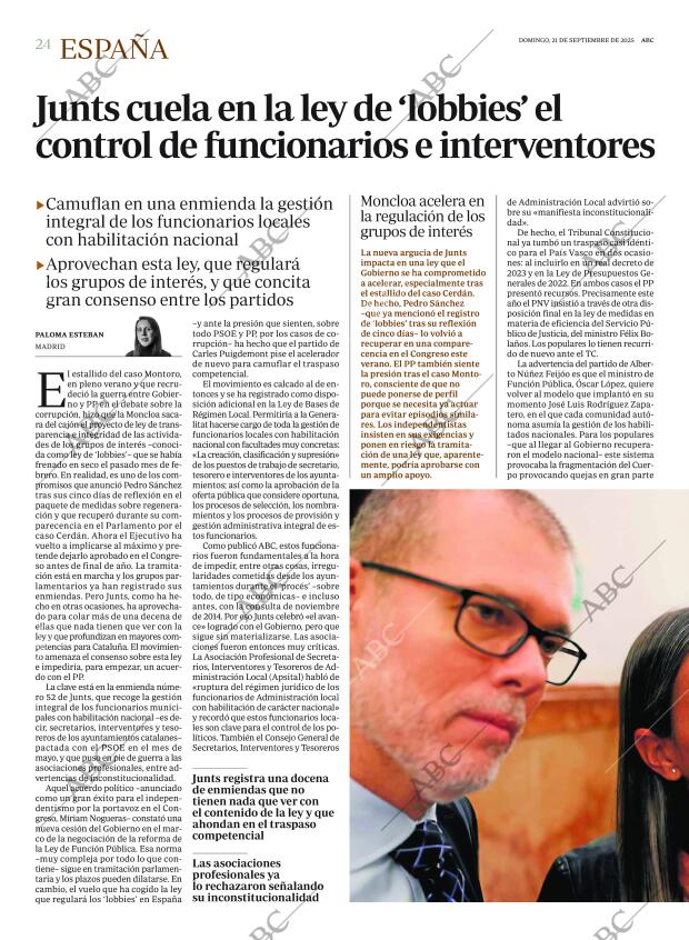 ABC MADRID 21-09-2025 página 24