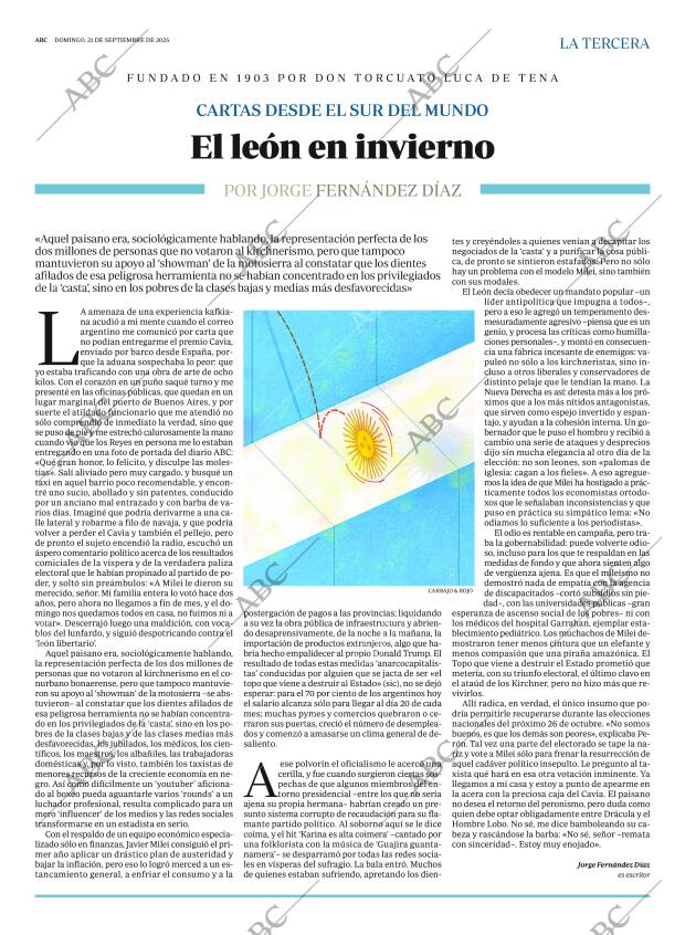 ABC MADRID 21-09-2025 página 3