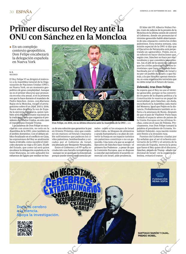 ABC MADRID 21-09-2025 página 30