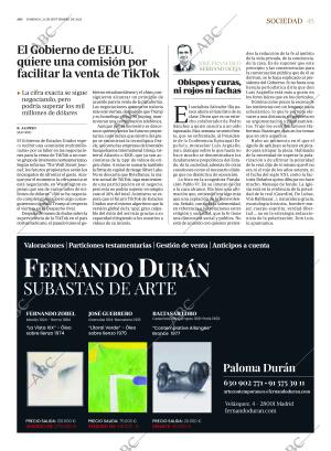 ABC MADRID 21-09-2025 página 45