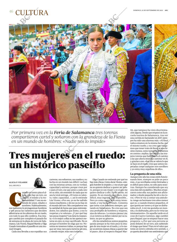 ABC MADRID 21-09-2025 página 46