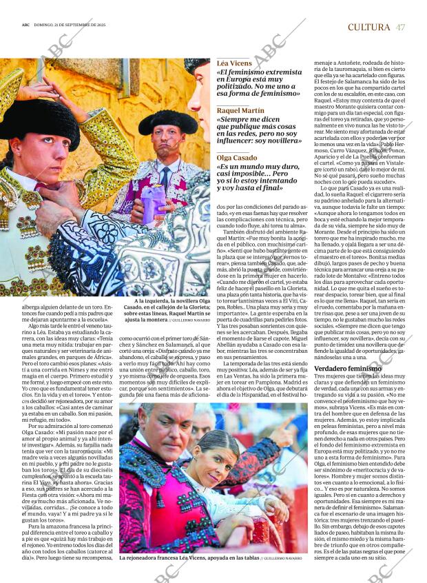ABC MADRID 21-09-2025 página 47