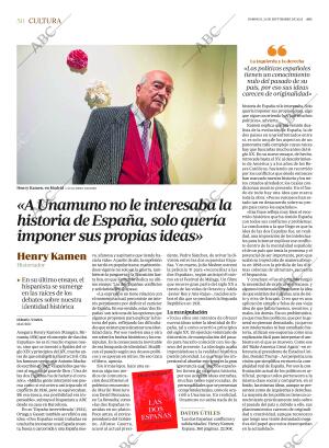 ABC MADRID 21-09-2025 página 50