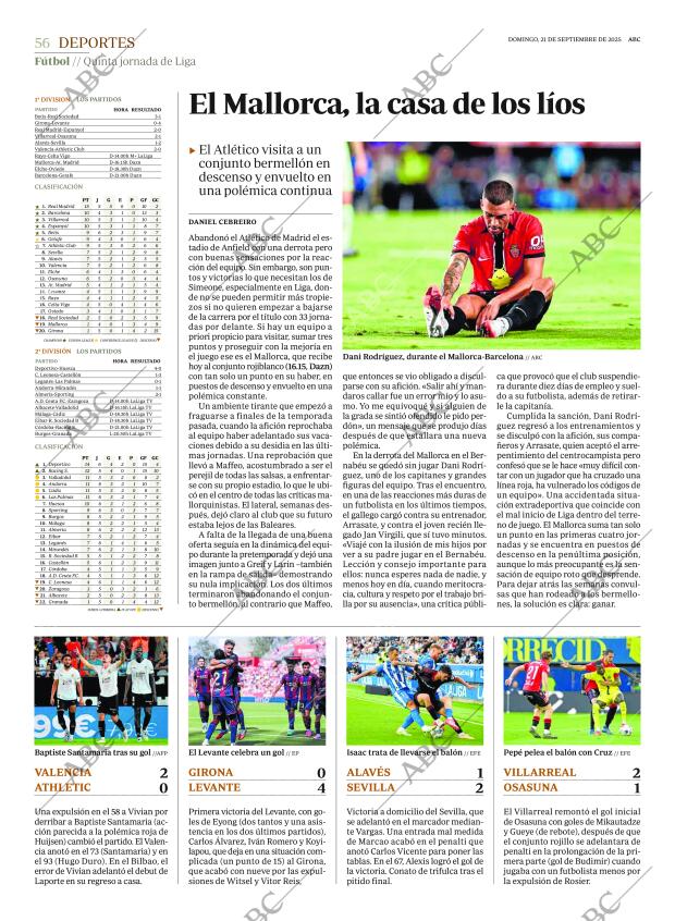 ABC MADRID 21-09-2025 página 56