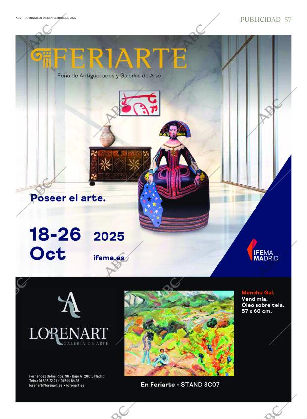 ABC MADRID 21-09-2025 página 57