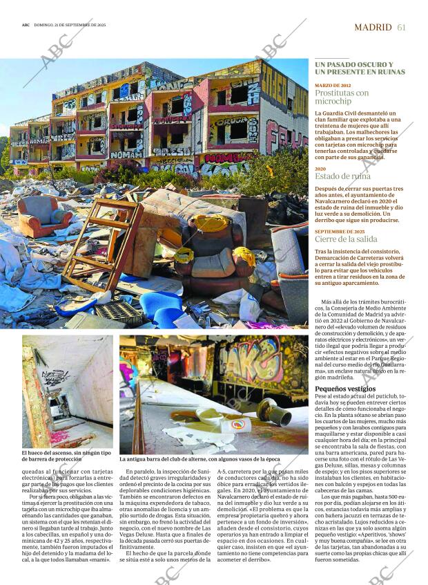 ABC MADRID 21-09-2025 página 61