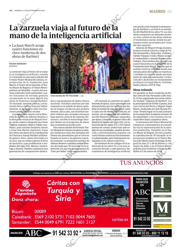 ABC MADRID 21-09-2025 página 65