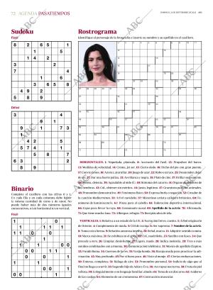 ABC MADRID 21-09-2025 página 72
