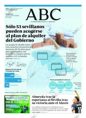 ABC SEVILLA 21-09-2025 página 1