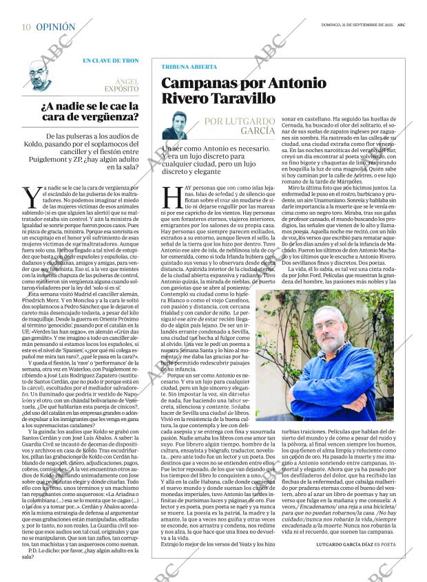 ABC SEVILLA 21-09-2025 página 10