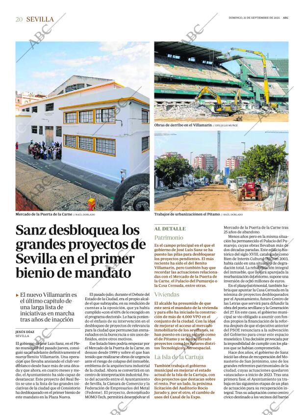 ABC SEVILLA 21-09-2025 página 20