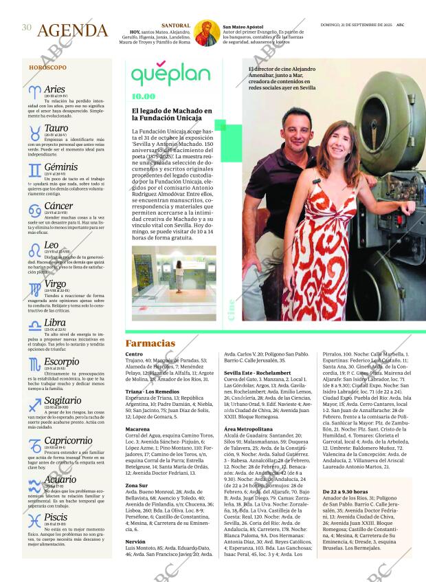 ABC SEVILLA 21-09-2025 página 30