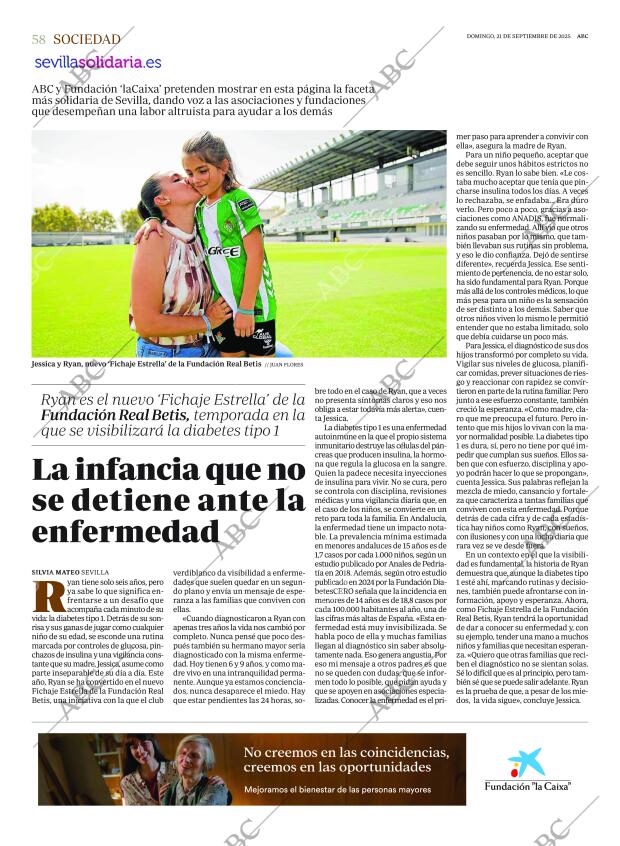 ABC SEVILLA 21-09-2025 página 58
