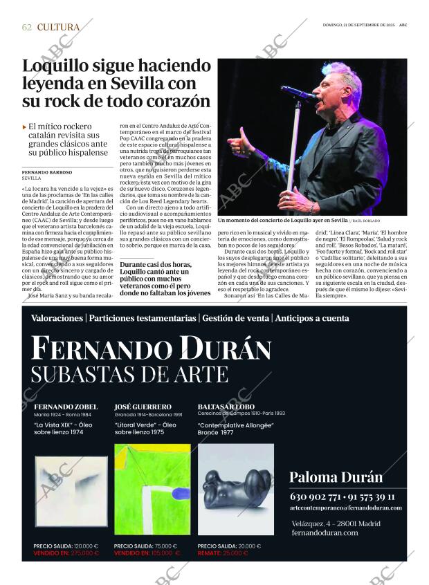 ABC SEVILLA 21-09-2025 página 62