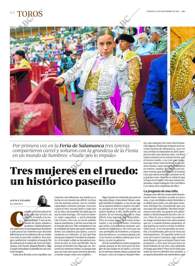 ABC SEVILLA 21-09-2025 página 64