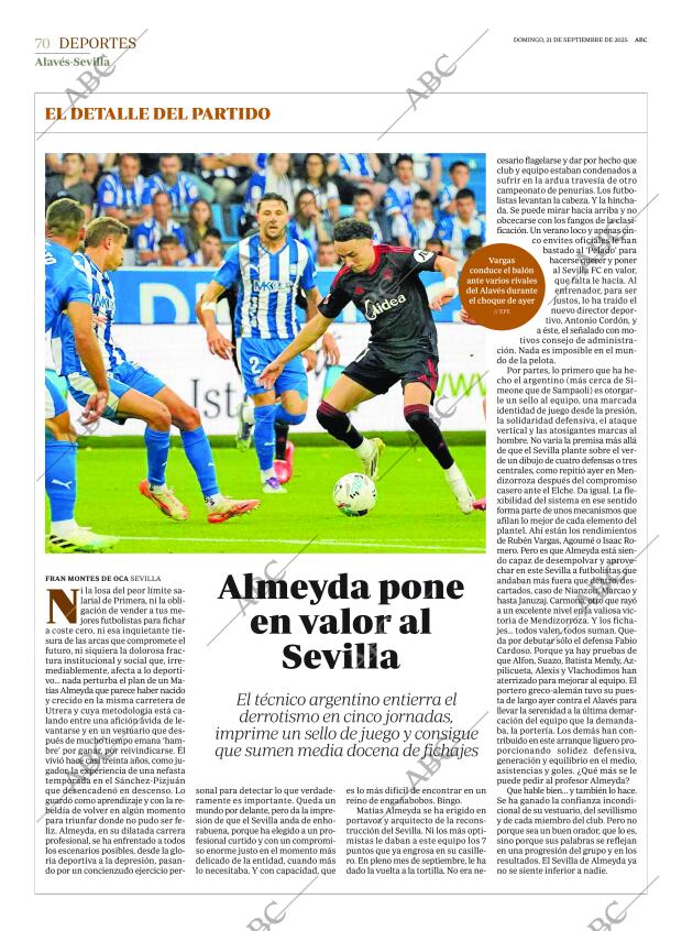 ABC SEVILLA 21-09-2025 página 70
