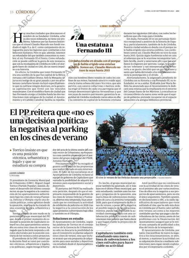 ABC CORDOBA 22-09-2025 página 18