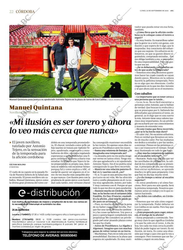 ABC CORDOBA 22-09-2025 página 22