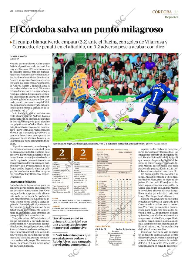 ABC CORDOBA 22-09-2025 página 23