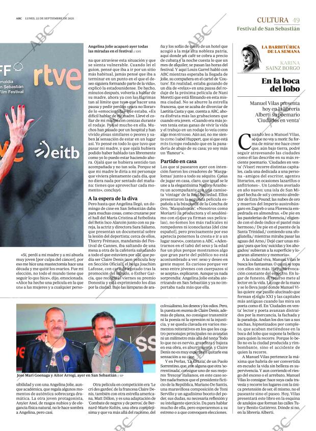 ABC CORDOBA 22-09-2025 página 49