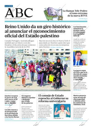 ABC MADRID 22-09-2025 página 2