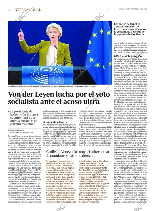 ABC MADRID 22-09-2025 página 26