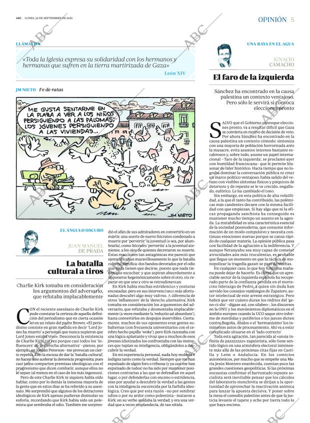 ABC MADRID 22-09-2025 página 5