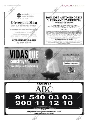 ABC MADRID 22-09-2025 página 57