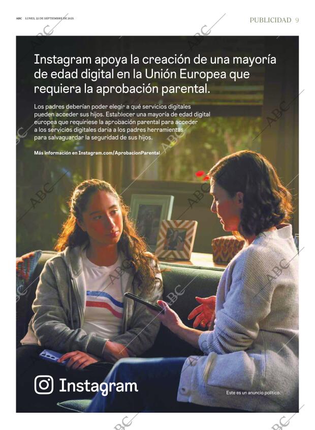 ABC MADRID 22-09-2025 página 9
