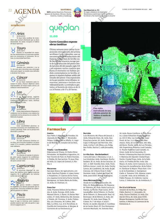 ABC SEVILLA 22-09-2025 página 22