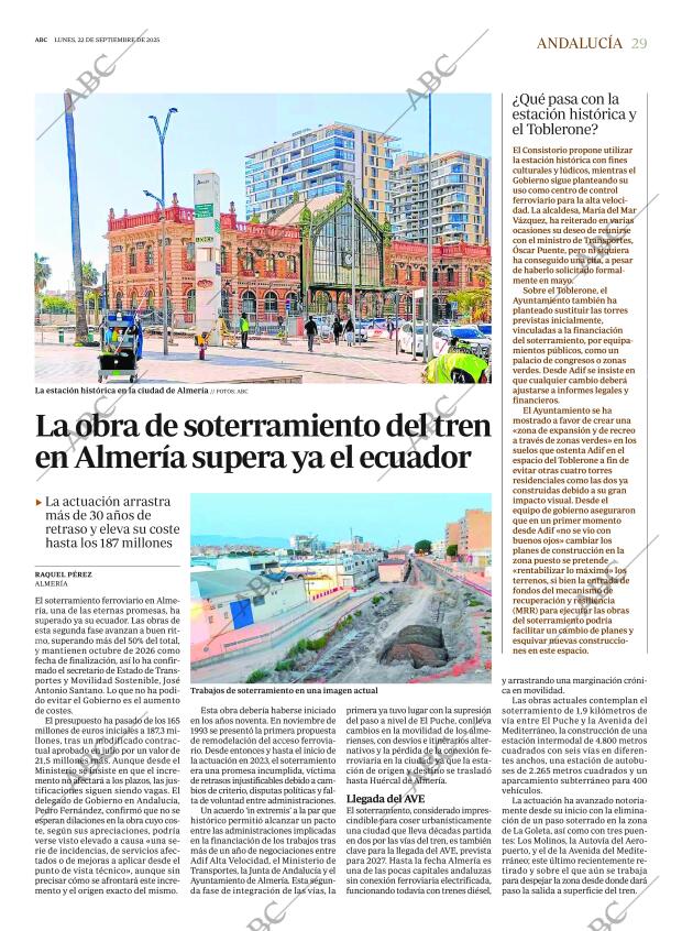ABC SEVILLA 22-09-2025 página 29