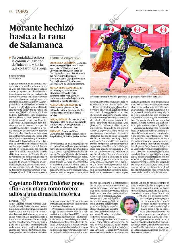ABC SEVILLA 22-09-2025 página 60