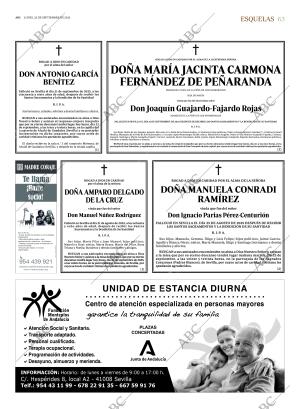 ABC SEVILLA 22-09-2025 página 63