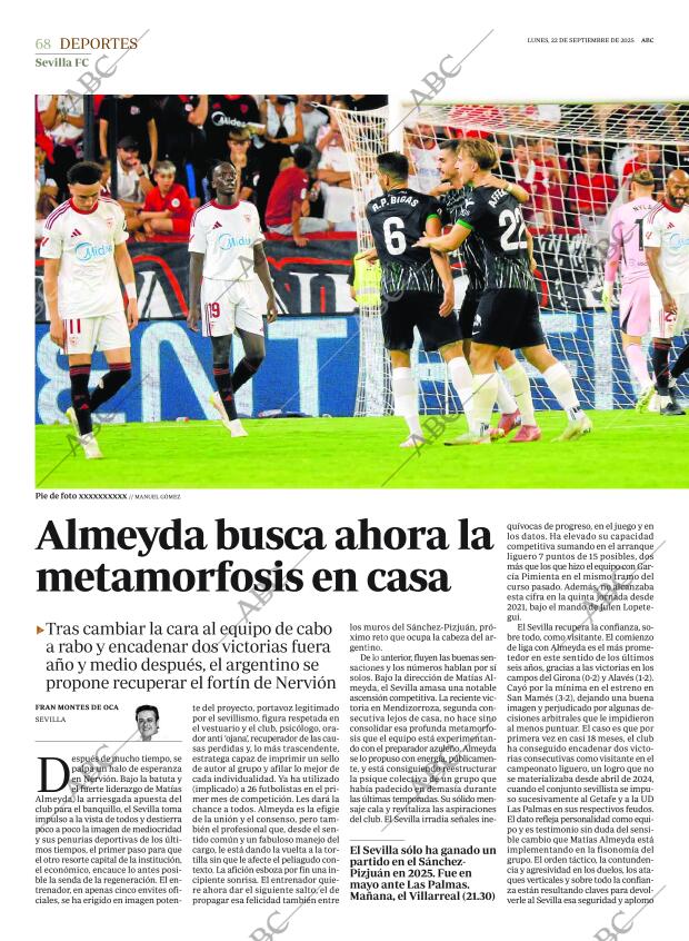 ABC SEVILLA 22-09-2025 página 68