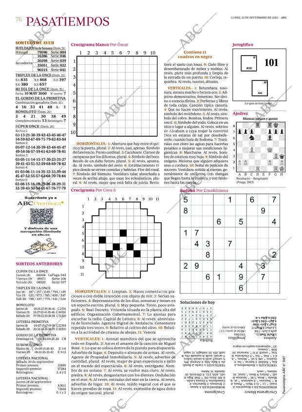 ABC SEVILLA 22-09-2025 página 76