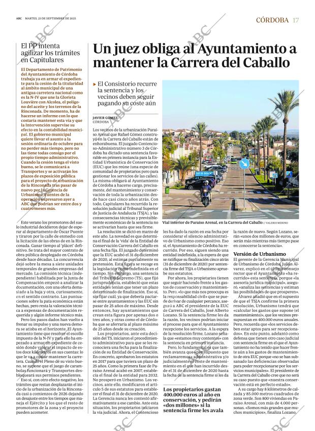ABC CORDOBA 23-09-2025 página 17