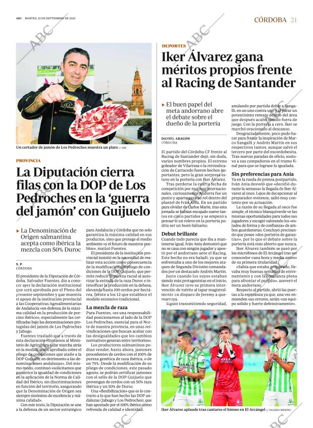 ABC CORDOBA 23-09-2025 página 21