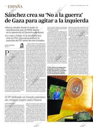 ABC MADRID 23-09-2025 página 14