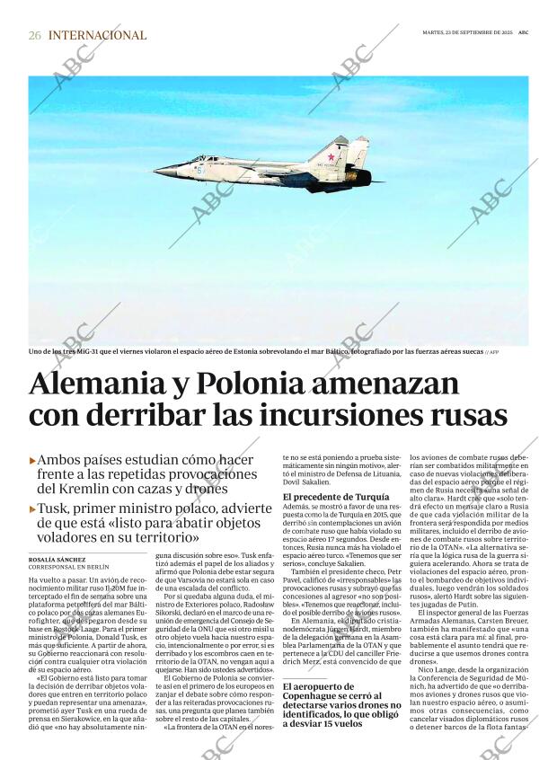 ABC MADRID 23-09-2025 página 26