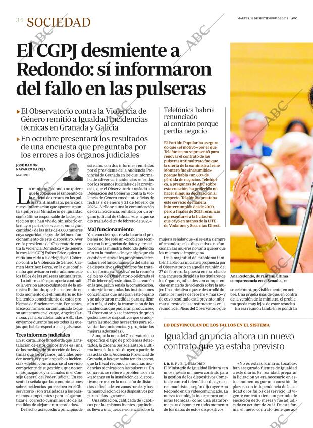 ABC MADRID 23-09-2025 página 34