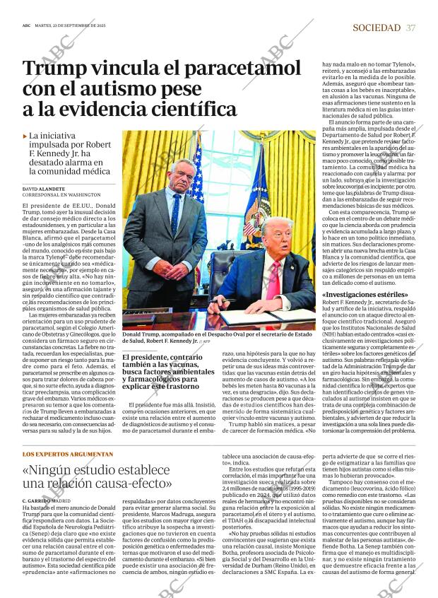 ABC MADRID 23-09-2025 página 37