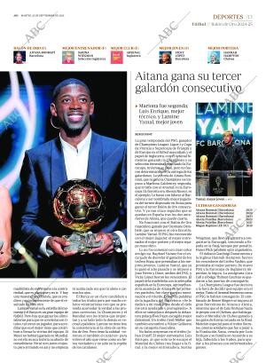 ABC MADRID 23-09-2025 página 43